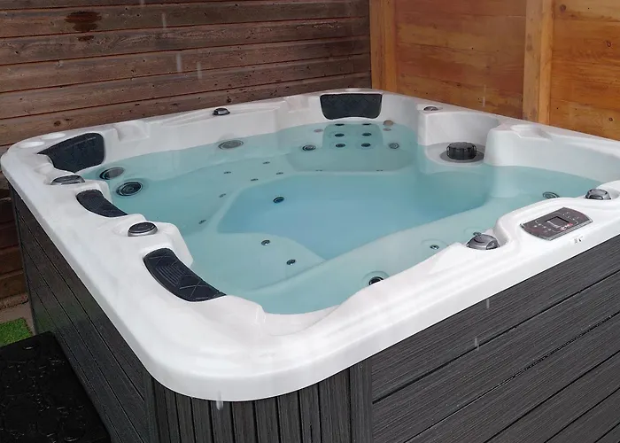 Jacuzzi Prive Romann 1 아파트 종루프 롱지메르